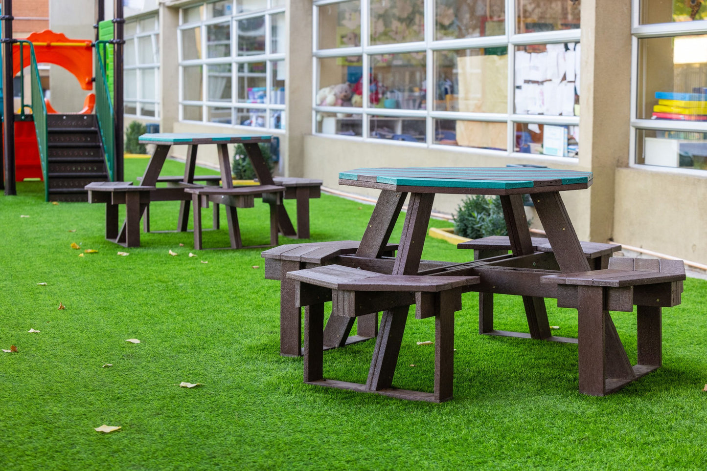 Mesa de Picnic Octogonal Sustentable